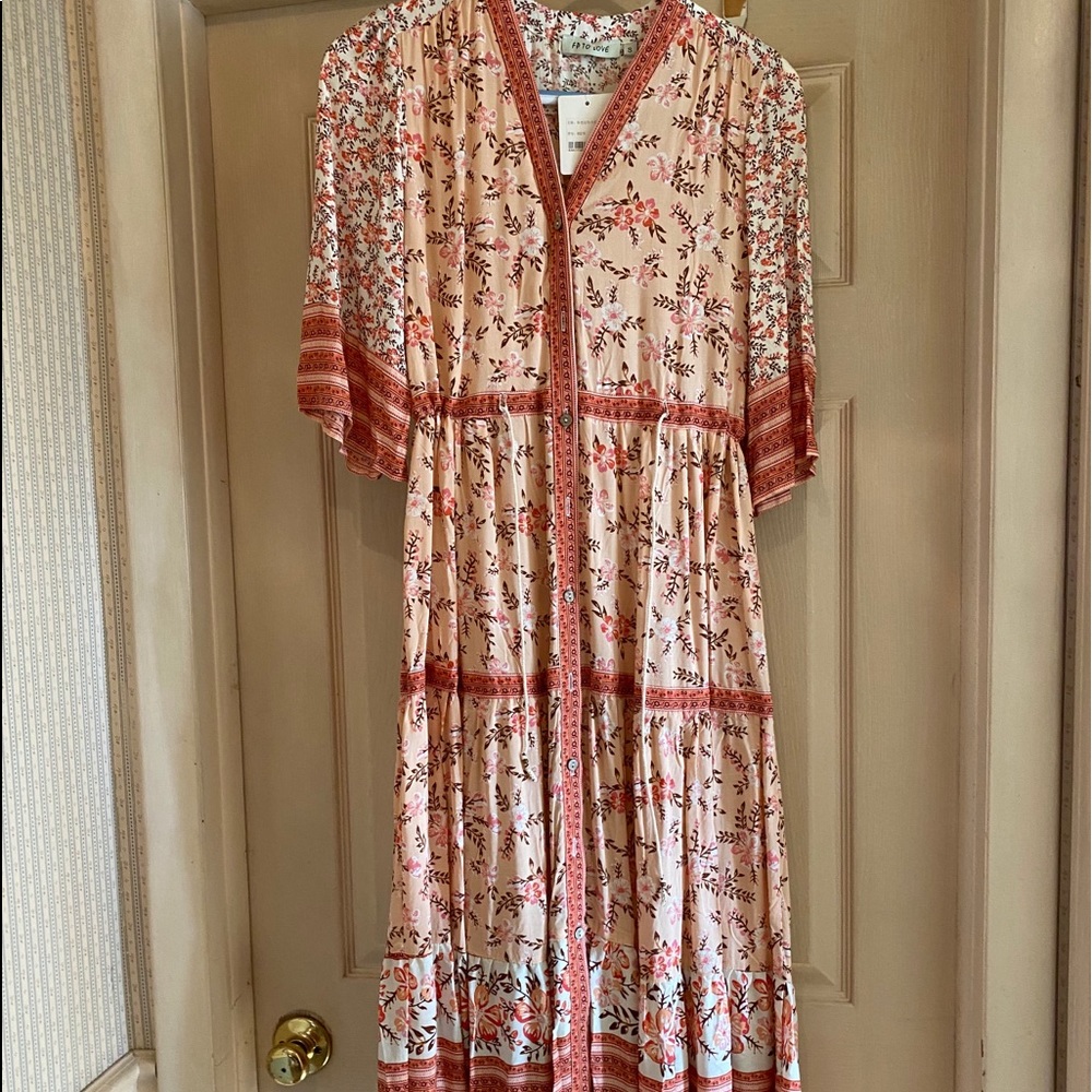 NWT Free People midi dress